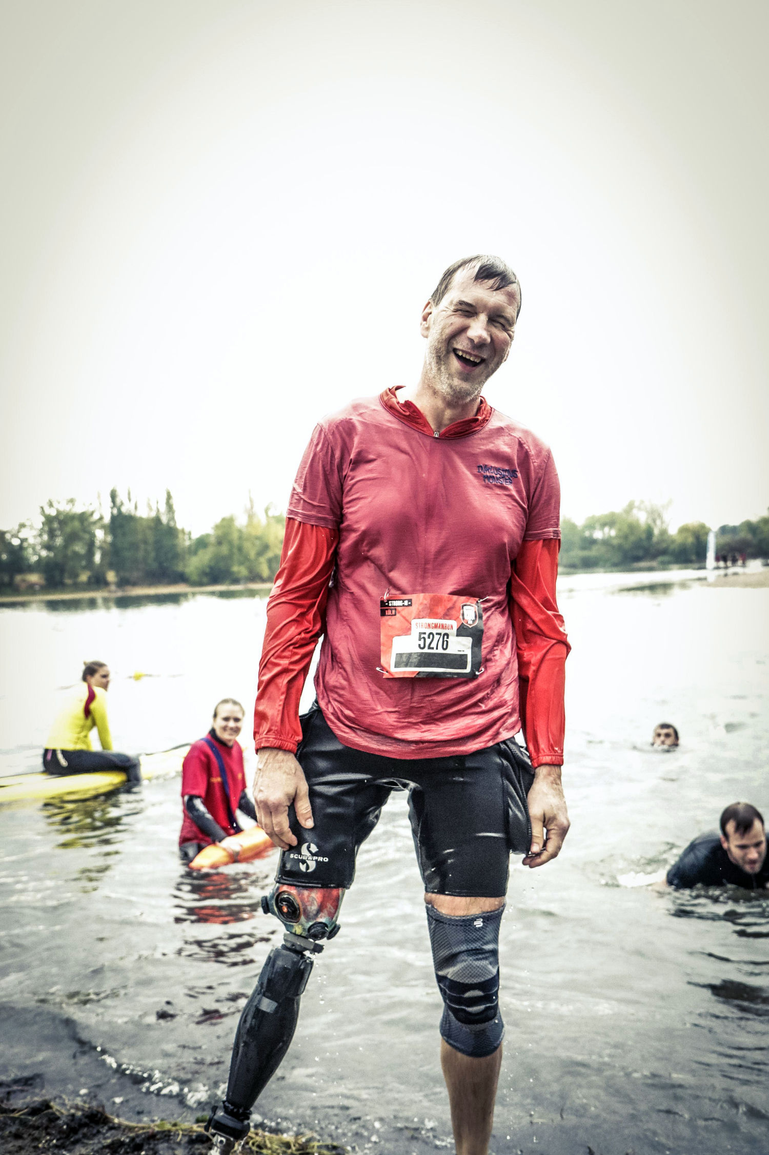 Michael Kramer Hotfootrun 2022 in Köln Jogging mit Prothese